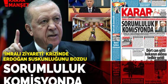‘İmralı ziyareti’ krizinde Erdoğan suskunluğunu bozdu: Sorumluluk komisyonda