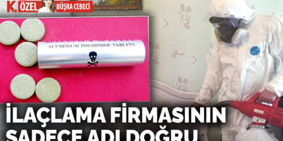 İlaçlama firmasının sadece adı doğru