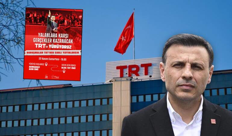 Özgür Çelik duyurdu: CHP, TRT binasına yürüyecek