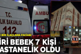 Yine bir ilaçlama faciası: Biri bebek 7 kişi hastanelik oldu