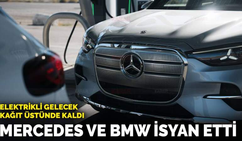 Otomotiv devleri isyan etti: Elektrikli istemiyoruz