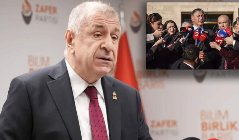 Özdağ’dan İmralı kararı için CHP’ye teşekkür: Sıra komisyondan ayrılmakta…