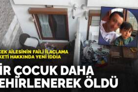 Böcek ailesinin faili ilaçlama şirketi hakkında yeni iddia: Bir çocuk daha zehirlenerek öldü