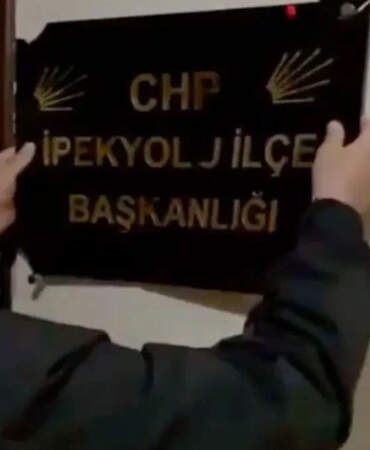 CHP ilçe binasına saldırı gerçekleşti