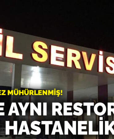 Şişli’de aynı restoranda yemek yiyen 25 kişi hastanelik oldu