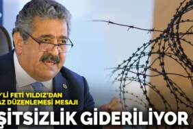 MHP’li Feti Yıldız’dan infaz düzenlemesi mesajı: Eşitsizlik gideriliyor