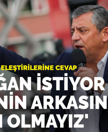 Özel’den İmralı eleştirilerine cevap: Erdoğan istiyor diye kimsenin arkasına vagon olmayız