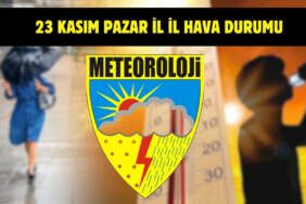 Meteoroloji’den yeni uyarı geldi! Tüm Türkiye’yi yakından ilgilendiriyor: İşte 23 Kasım il il hava durumu