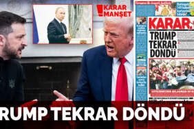 Trump tekrar döndü
