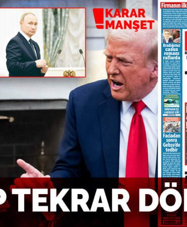 Trump tekrar döndü