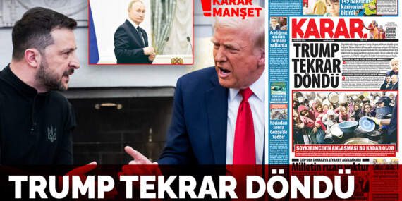 Trump tekrar döndü