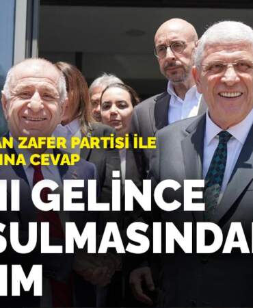 Dervişoğlu’ndan Zafer Partisi ile ittifak iddialarına cevap: Zamanı gelince konuşulmasından yanayım