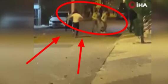 İstanbul’da taşlı sopalı kavga kamerada! Evlerin camları kırıldı, çok sayıda gözaltı var