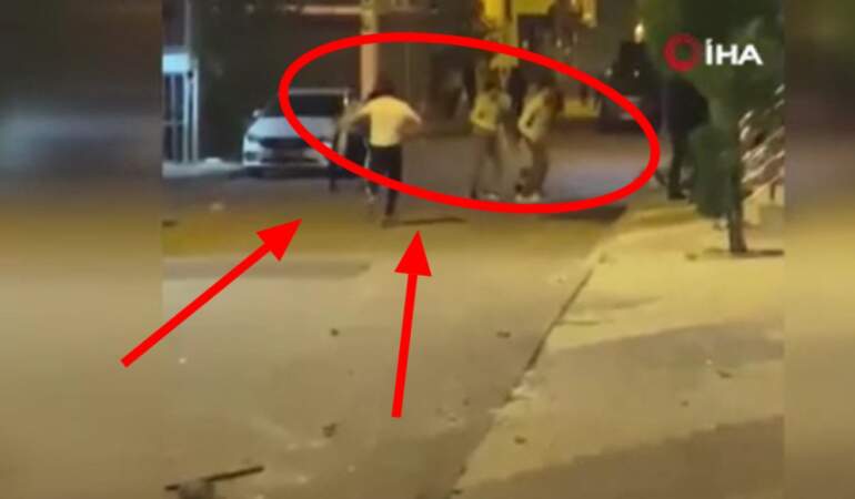 İstanbul’da taşlı sopalı kavga kamerada! Evlerin camları kırıldı, çok sayıda gözaltı var