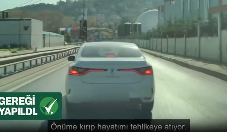 Bakan Yerlikaya duyurdu: Sarıyer’de trafikte dehşet saçan maganda yakalandı