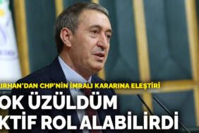 Bakırhan’dan CHP’nin İmralı kararına eleştiri: Çok üzüldüm, aktif rol alabilirdi
