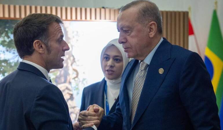 Erdoğan, Macron, Meloni ve Wong ile görüştü