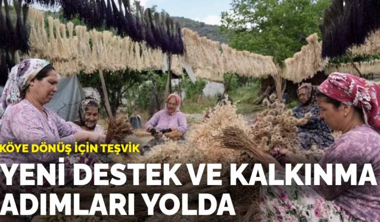 Köye dönüş için teşvik: Yeni destek ve kalkınma adımları yolda