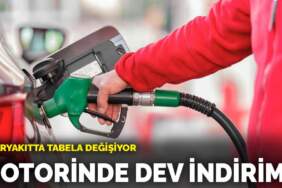 Motorinde dev indirim! Akaryakıtta tabela değişiyor