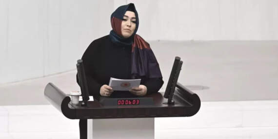 AK Partili Sena Nur Çelik Kanat Meclis’te Konuştu: ‘Hafızasına Hükmedemedikleri Milleti Esir Alamazlar’