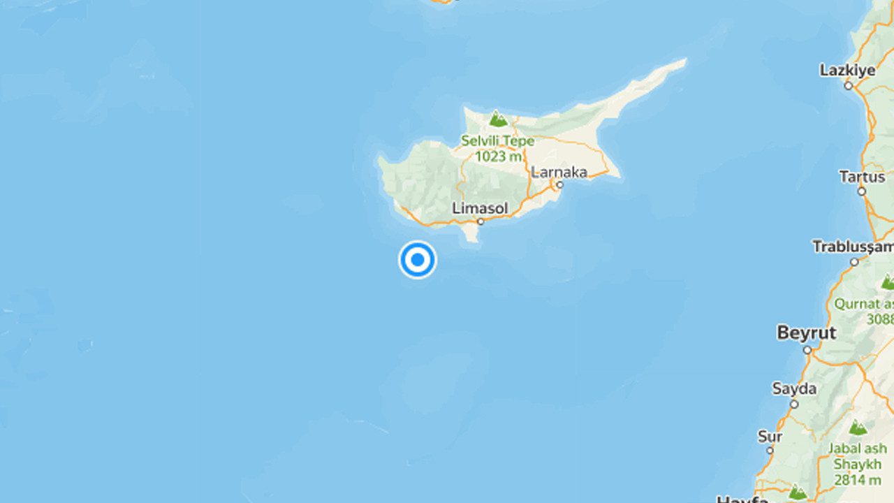 Akdeniz’de Deprem! 4 Büyüklüğünde Sallandı