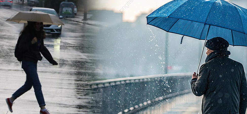 AKOM Saat Vererek Uyardı! Kuvvetli Sağanak Geliyor, Sıcaklıklar 10 Derece Birden Düşecek