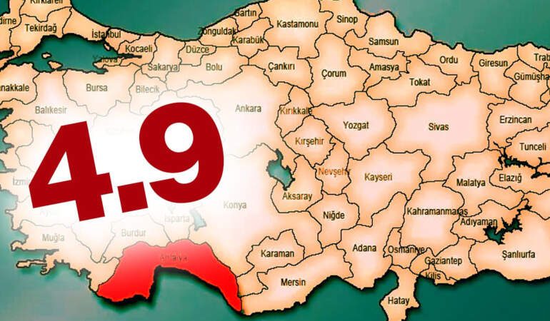 Antalya’daki 4.9’luk Deprem Sonrası Uzmanlardan Peş Peşe Uyarılar! ‘Önümüzdeki Saatler Kritik’