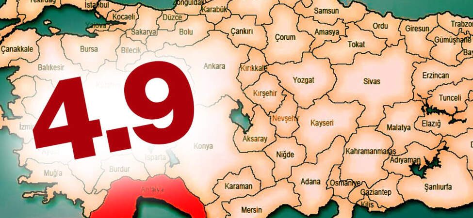 Antalya’daki 4.9’luk Deprem Sonrası Uzmanlardan Peş Peşe Uyarılar! ‘Önümüzdeki Saatler Kritik’