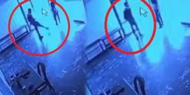 Belediyeye Ait Sosyal Tesiste Kediye Şiddet Kamerada