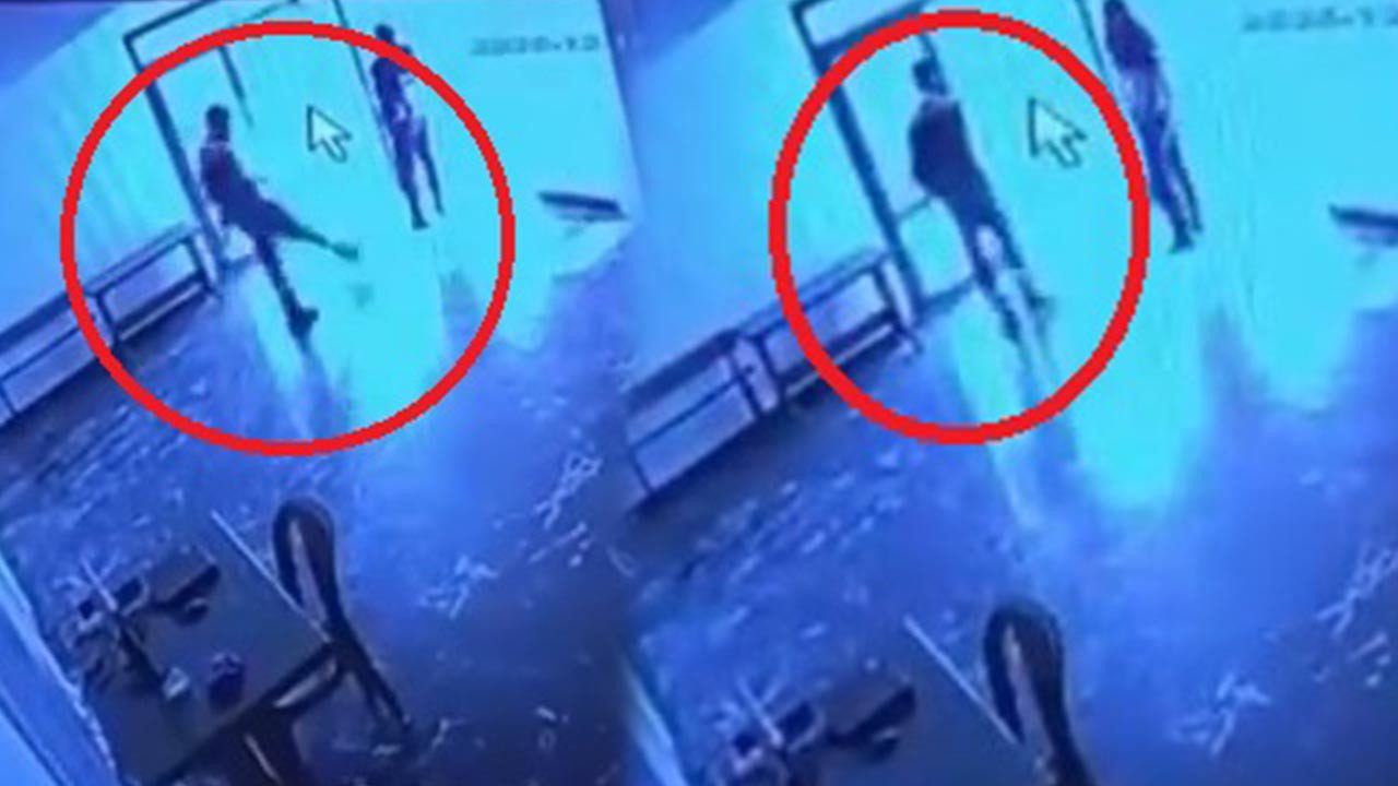 Belediyeye Ait Sosyal Tesiste Kediye Şiddet Kamerada