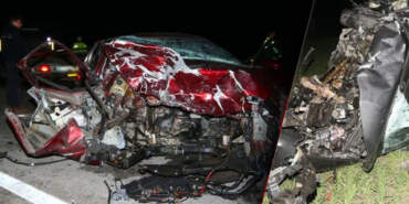 Çanakkale’de Katliam Gibi Kaza! Polisin ‘Dur’ İhtarına Uymadı, Faciaya Neden Oldu!  5 Ölü, 1 Yaralı