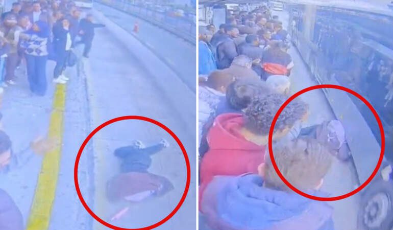 Cevizlibağ’da Feci Kaza! Bayılan 14 Yaşındaki Kıza Metrobüs Çarptı