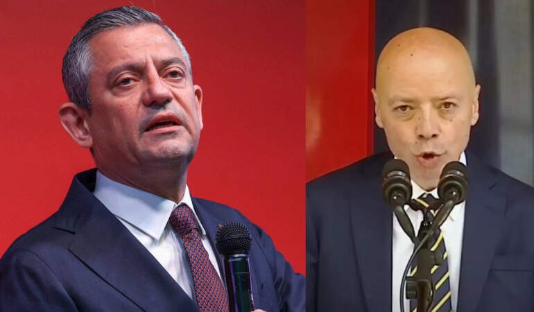 CHP Lideri Özel ile Fenerbahçe Başkan Vekili Salar Görüştü