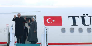 Cumhurbaşkanı Erdoğan, Türkmenistan’a Gitti