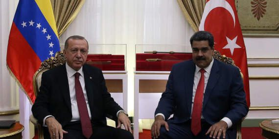 Cumhurbaşkanı Erdoğan Venezuela Lideri Maduro ile Görüştü
