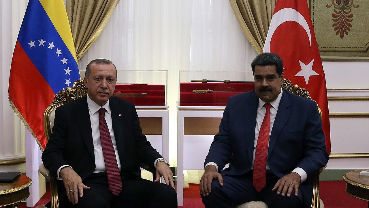 Cumhurbaşkanı Erdoğan Venezuela Lideri Maduro ile Görüştü