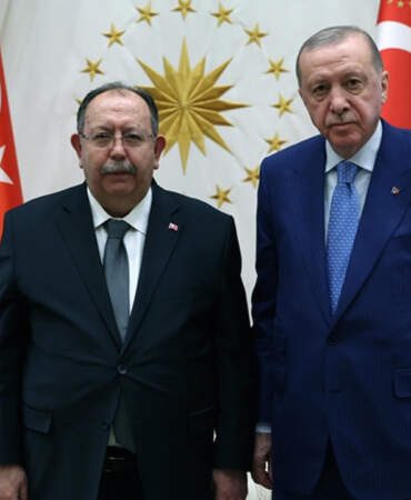 Cumhurbaşkanı Erdoğan, YSK Başkanı Yener ile Görüştü