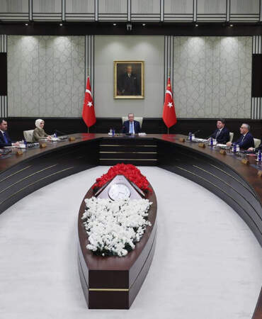 Cumhurbaşkanlığı Kabinesi Toplandı