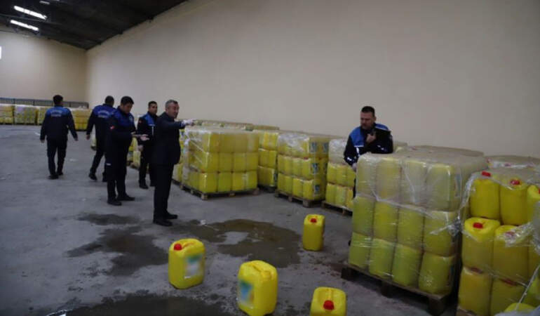 Gıdada Hile Bitmiyor! Tam 3 Bin 650 Bidondan Bakın Ne Çıktı?