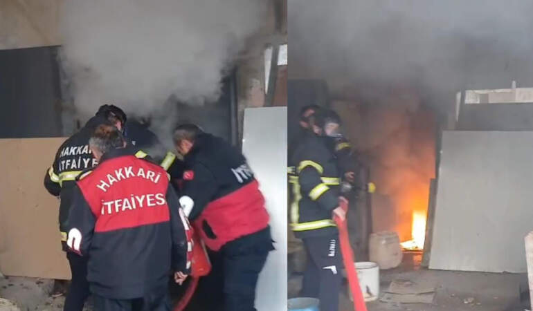 Hakkari’de Atölyede Patlama! Bir Çocuk Yaralandı