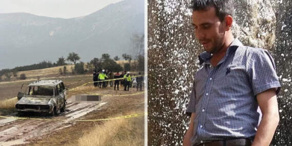 Isparta’da Vahşet! Yanan Aracın Yanında Başsız Ceset Bulundu