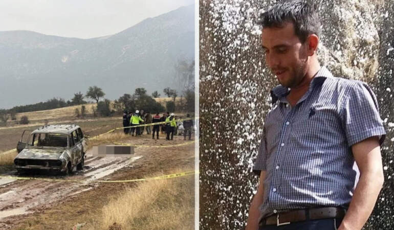 Isparta’da Vahşet! Yanan Aracın Yanında Başsız Ceset Bulundu