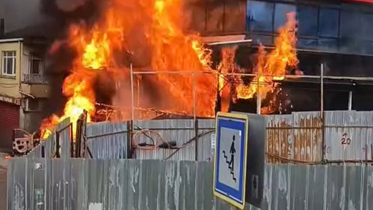 İstanbul Pendik’te Büyük Yangın!
