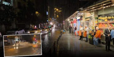 İstanbul’da Sağanak Hayatı Felç Etti! Yollar Göle Döndü, Evleri Su Bastı
