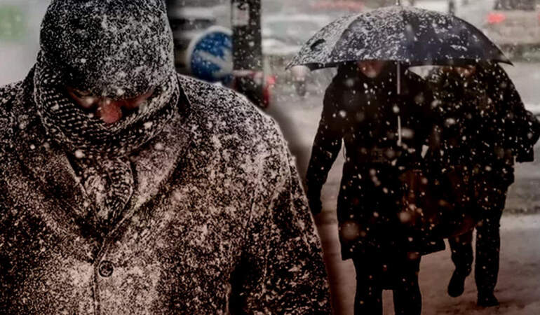 Kış Yüzünü Gösterdi! Meteoroloji Uyarı Üstüne Uyarı Yaptı! Sıcaklıklar Eksi 10’a Kadar Düşecek