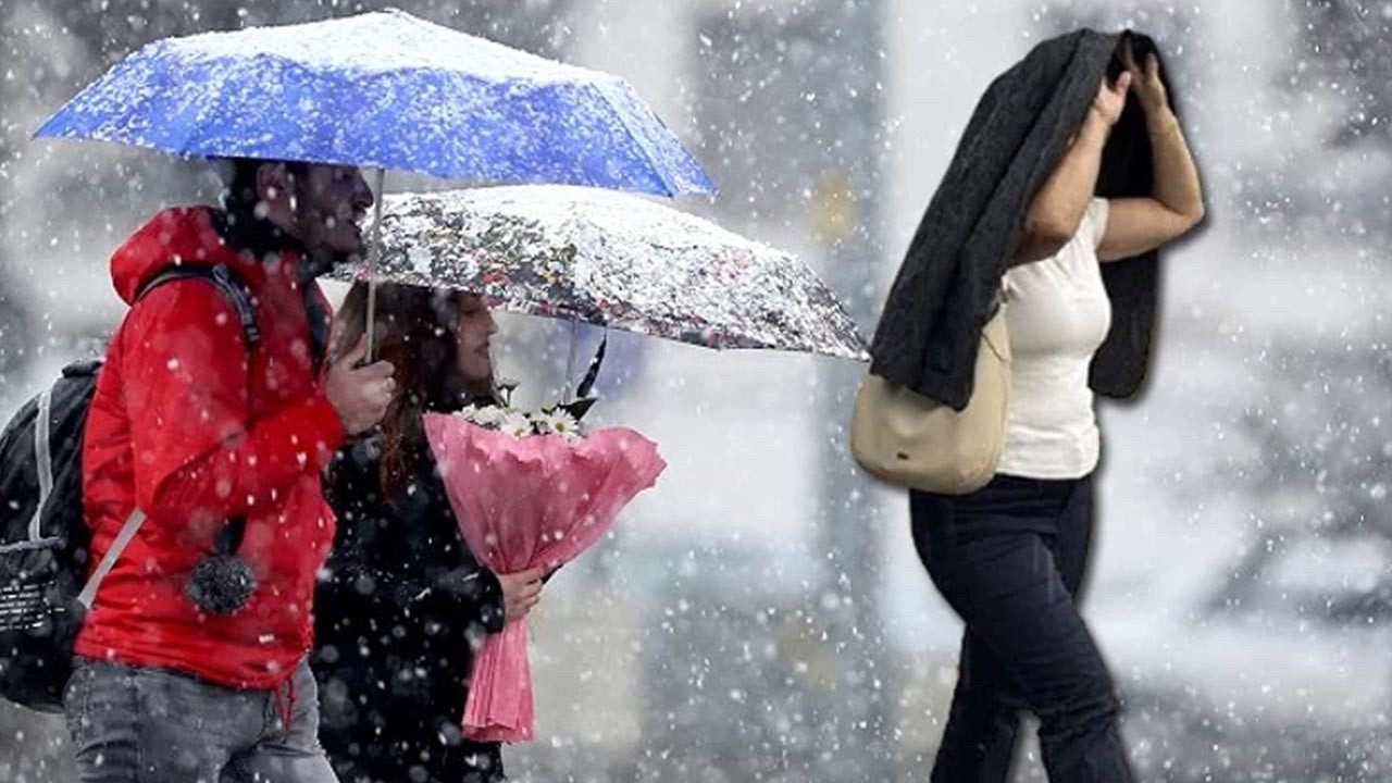 Meteoroloji’den Sarı ve Turuncu Kodlu Alarm! Şiddetli Sağanak ve Kar Kapıda