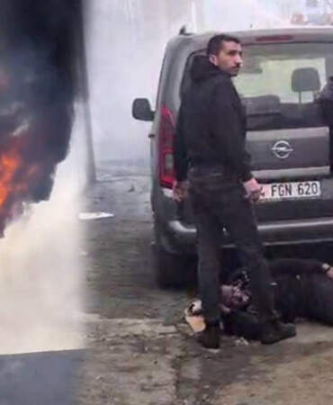 Sultangazi’de Can Pazarı! Alevlerin Arasından Atladı