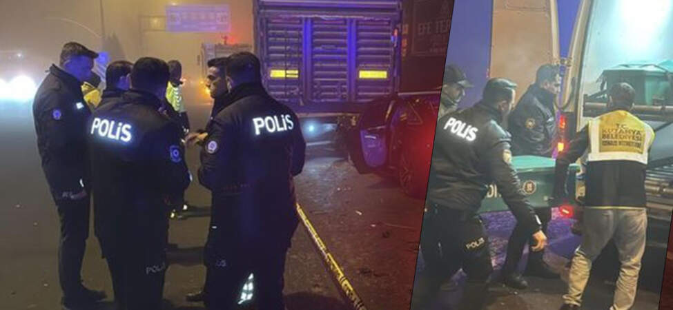 Yoğun Siste Can Pazarı: Otomobil TIR’a Çarptı, 4 Ölü