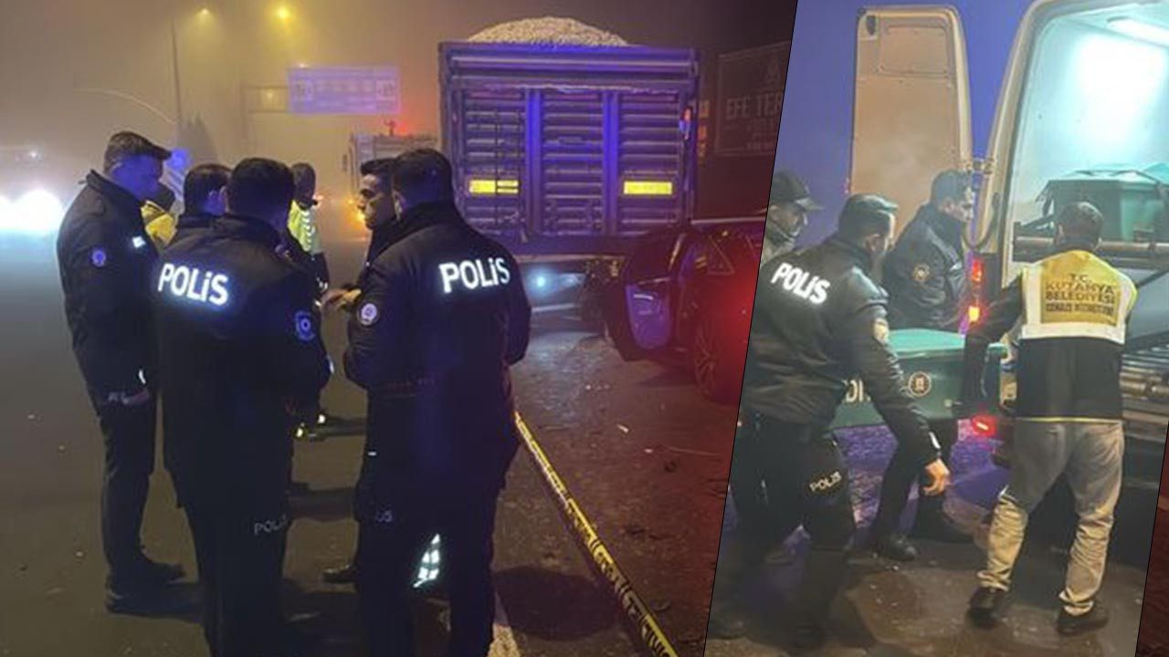 Yoğun Siste Can Pazarı: Otomobil TIR’a Çarptı, 4 Ölü