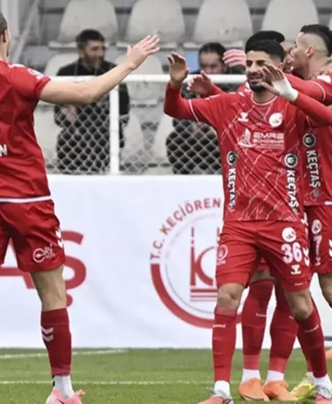 1. Lig’de müthiş maç! Rakibini ilk 40 dakikada gole boğdular